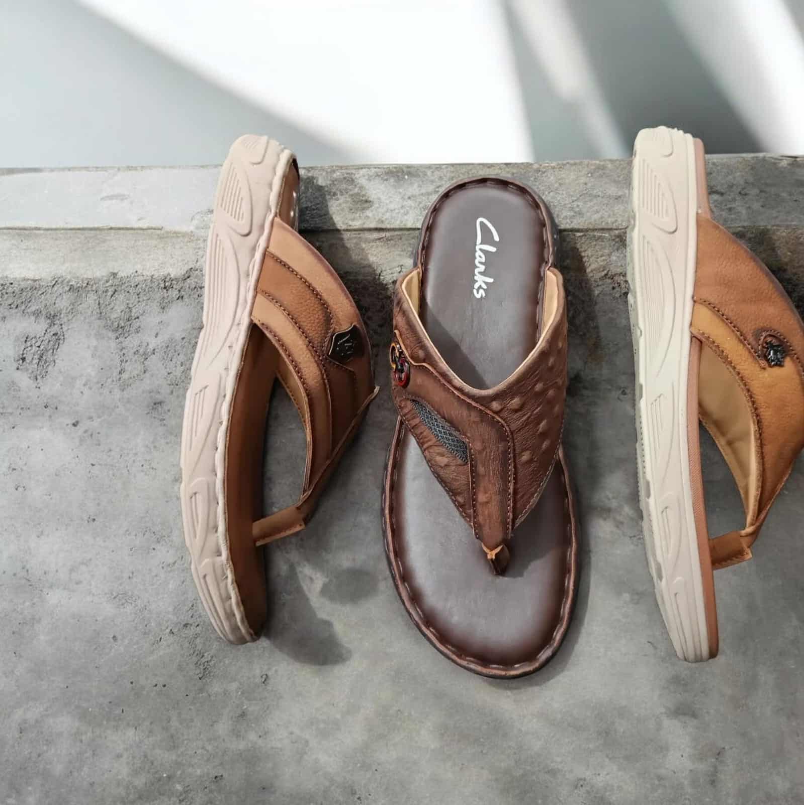 Clarks-Inspired-Casual-Sandal-Bottom-Sole sokerponno.com sokerponno Men's Sandal, Leather Sandal, Casual Footwear, Brown Slippers, Clarks Sandal BD, Comfort Sandal for Men, Stylish Sandal, Anti-slip Footwear, ছেলেদের স্যান্ডেল, ক্যাজুয়াল স্যান্ডেল, ব্রাউন লেদার স্যান্ডেল, আরামদায়ক জুতা, ঈদ কালেকশন স্যান্ডেল। sokerponno.com,sokerponno,soker ponno,